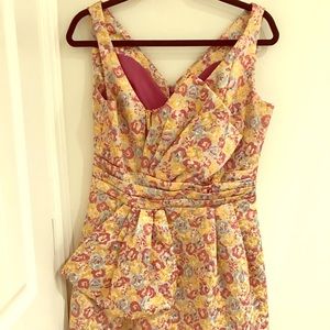 Zac Posen for Target floral dress with pockets XXO